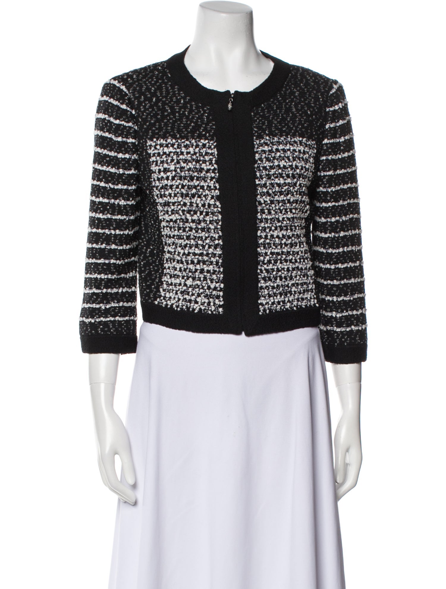 St. John Couture Striped Evening Jacket